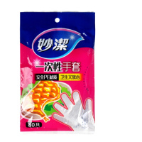 妙潔 妙洁 0720 C型一次性手套 80只/包 3包
