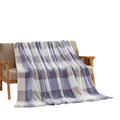 恒源祥家纺毯子床单单人宿舍法兰绒毛毯被子办公室毯子夏季薄款午睡绒毯