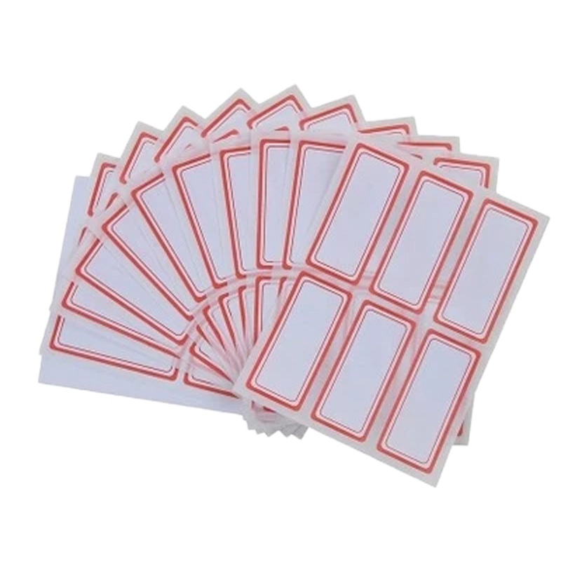 晨光(M&G)自粘性标签 YT-06 6枚*10 55*24mm (红色) 10张/包