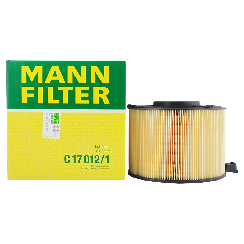 曼牌(MANNFILTER)空气滤清器/空气滤芯/空滤C17012/1(奥迪A4L(B9)/进口奥迪A5+)