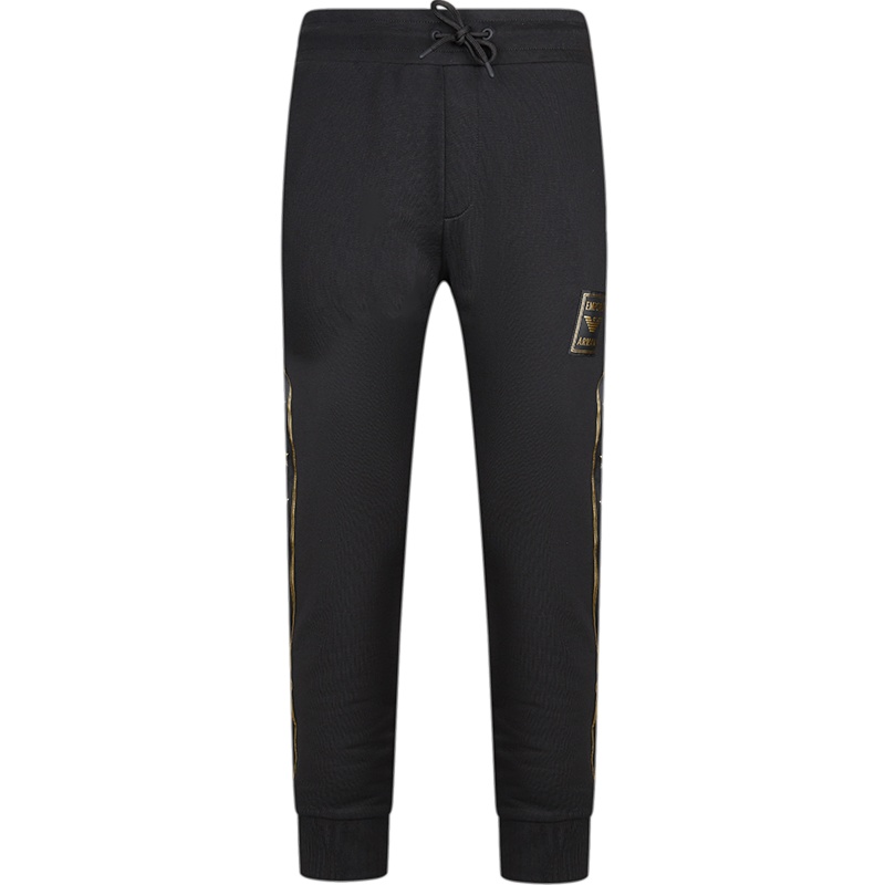 EMPORIO ARMANI 阿玛尼 男士徽标印花休闲运动长裤