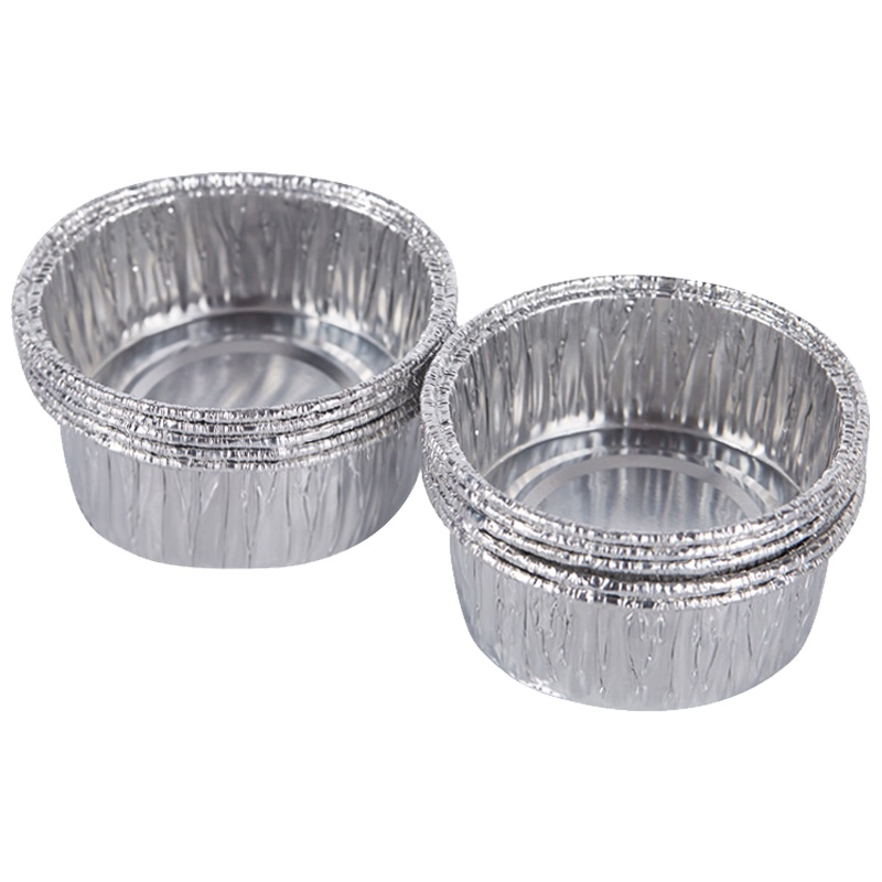 德国Fackelmann法克曼烘焙工具 铝箔蛋挞模 蛋糕模 锡纸模 蛋挞模具蛋糕模具 10支装