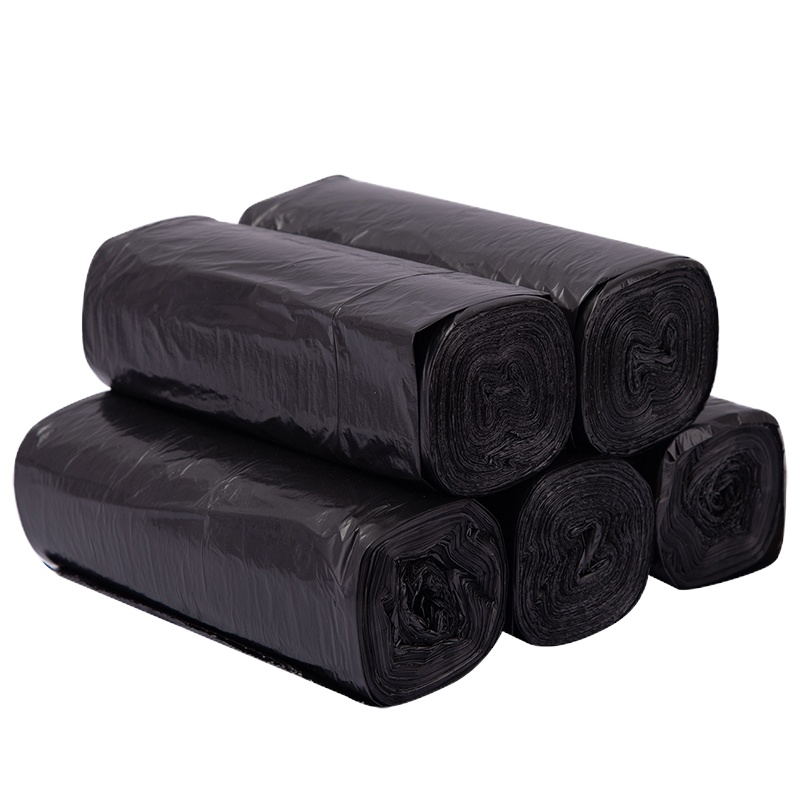 得力18742垃圾袋(黑色)(40*45)(5卷/包)