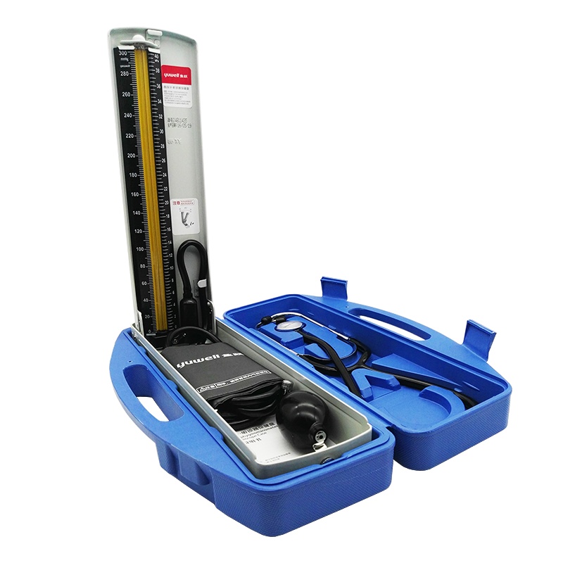 鱼跃(YUWELL)水银血压计家用血压仪听诊器医用血压测量仪(A型简装)