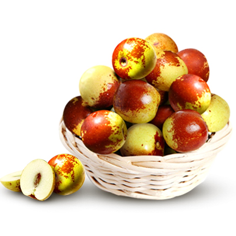 【玲珑】精选新鲜陕西大荔冬枣1000g 单果重10-15g 