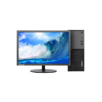 联想ThinkCentre E76 05CD 商用台式电脑 19.5寸（I3-8100 4G 1T 集成 Win10）