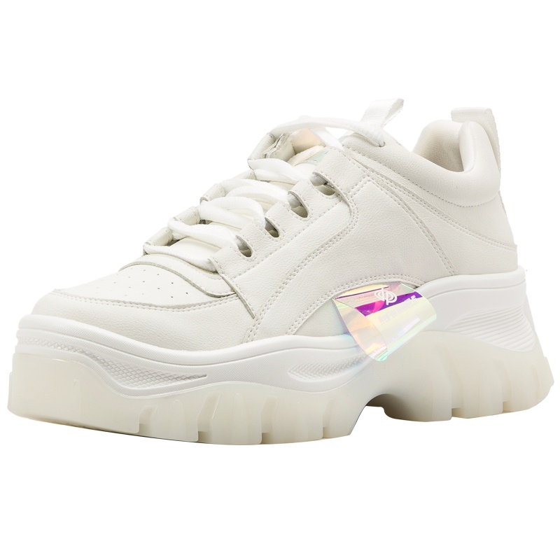 星期六(ST&SAT)夏季新款拼色厚底老爹鞋小白鞋女鞋SS92112559