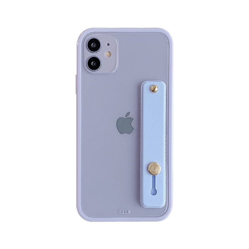 ASPOR 简约双色全包苹果系列手机保护壳 防摔全包手机保护壳 简约透明纯色 镜头保护软壳