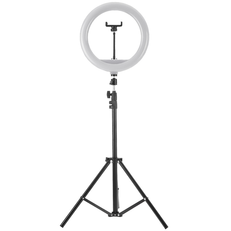 苏宁极物 手机直播视频支架三脚架拍摄神器多功能自拍三角架夹补光灯户外拍照设备全套懒人支撑架便携落地网红抖音主播