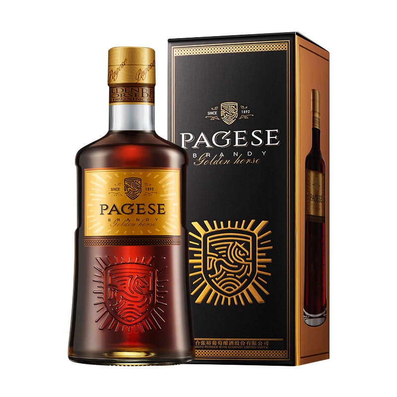张裕派格尔金马白兰地500ml