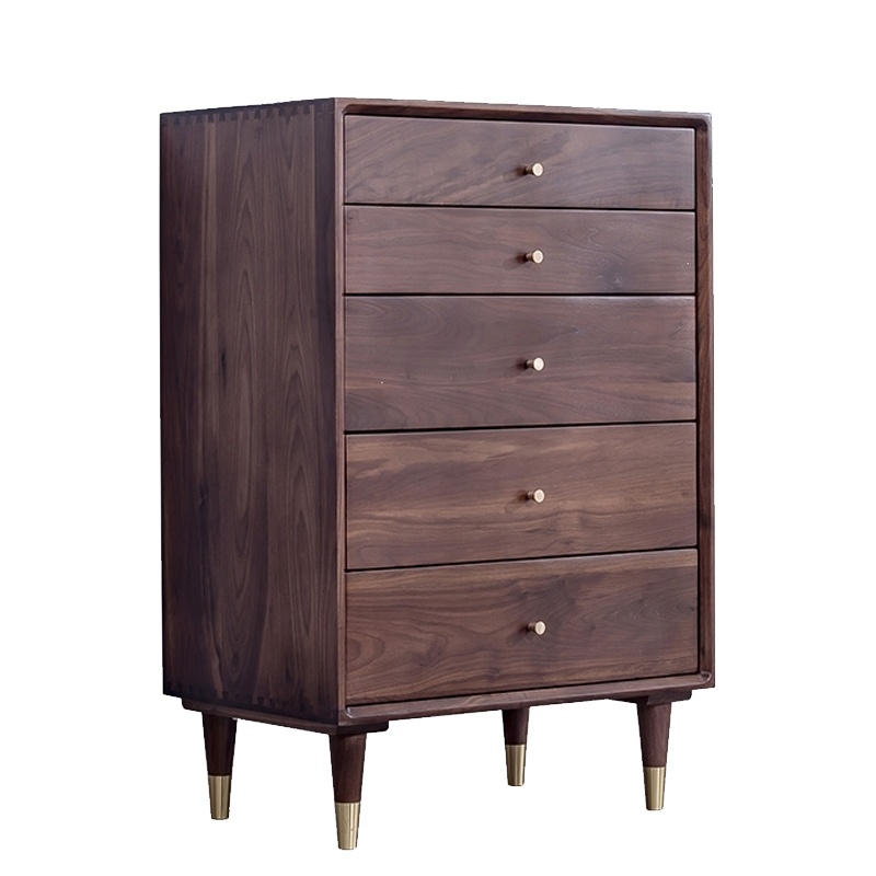 定制家具北欧黑胡桃木餐厅餐桌椅阿斯卡利客厅茶几电视柜斗柜书桌卧室书房