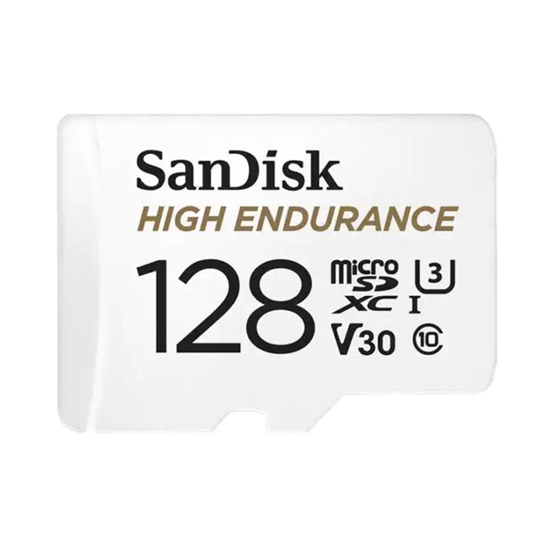 闪迪(SanDisk)高耐用视频监控内存卡 无人机行车记录仪存储卡TF卡 128GB CLASS 10