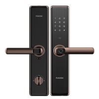 凯迪仕(Kaadas)智能锁A8红古铜指纹锁家用防盗门锁电子密码锁防猫眼锁APP蓝牙解锁