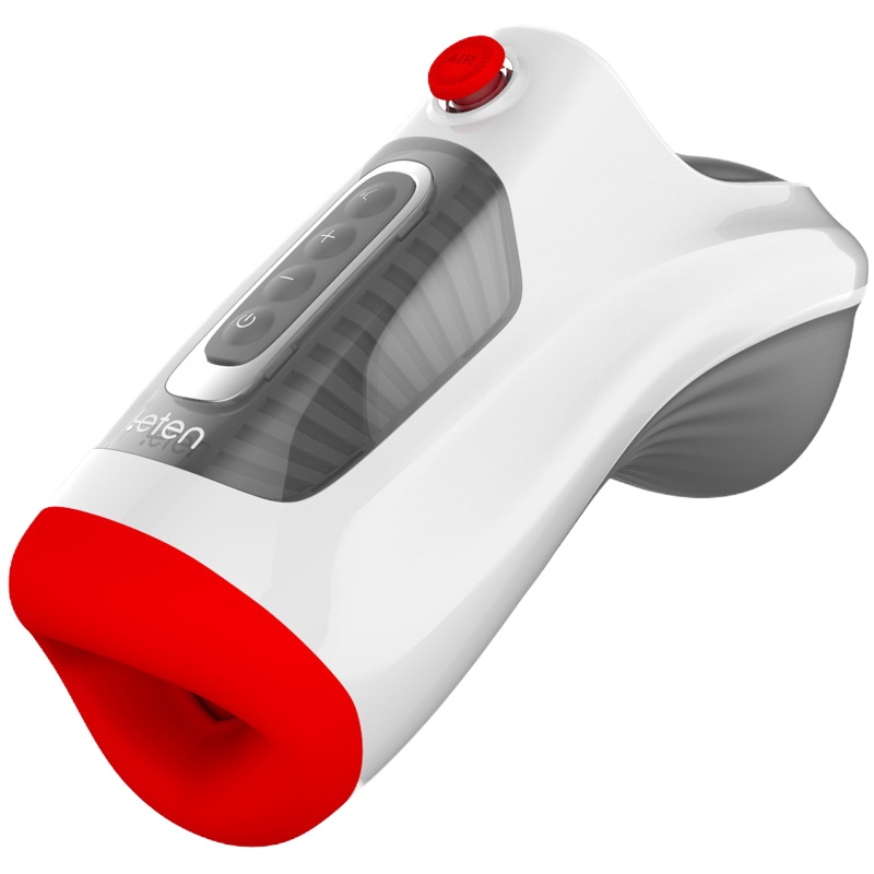 雷霆(LETEN)气爆飞机杯男用全自动夹吸蠕动伸缩打电动吮吸仿真人真阴震动智能互动发声音飞机杯男性自慰器男士情趣成人用品