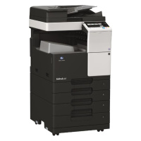 柯尼卡美能达Bizhub 287 A3 黑白复合机 一体机 含双面输稿器+双面单元+四纸盒落地