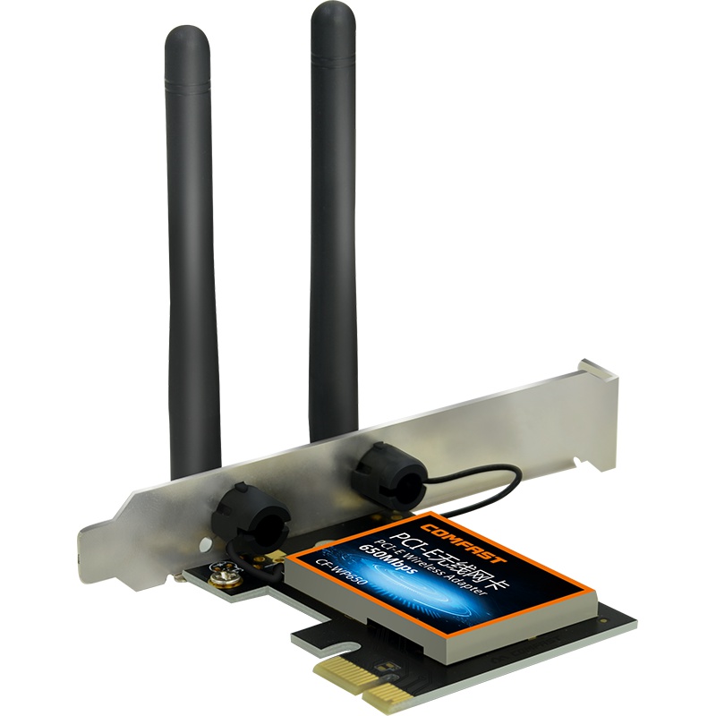 COMFAST CF-WP650 双频无线网卡PCI-E接口 台式机电脑内置 网卡 接收器发射器 内置WIFI