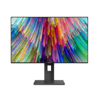 HAILAN海兰 G40Pro 十代i5 10400+8G+M.2 256G 24寸一体机 黑 旋转升降 商务家用