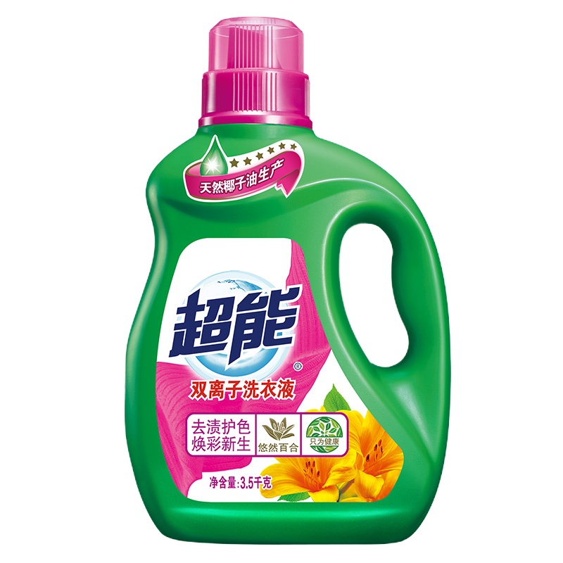 超能 双离子洗衣液(焕彩新生)3.5kg