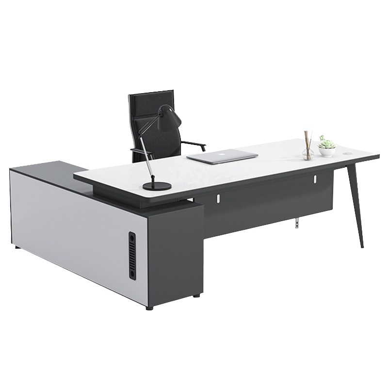 鑫金虎 办公家具班台老板桌主管桌电脑台办公桌带侧柜