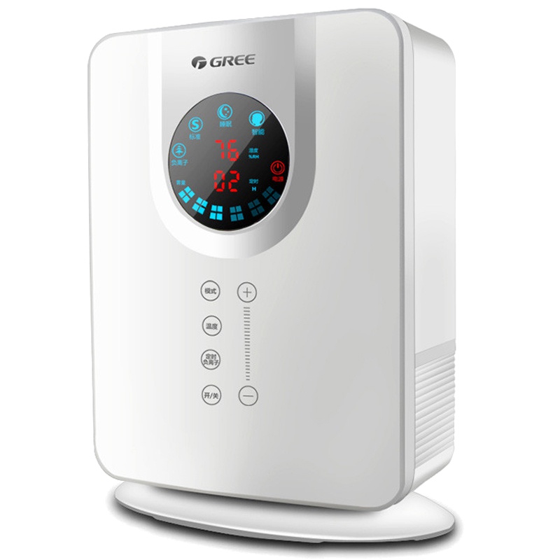 格力（GREE）空气加湿器SCK-50X60b 家用智能定时负离子恒湿香薰增湿机5L大容量 超声波大雾量