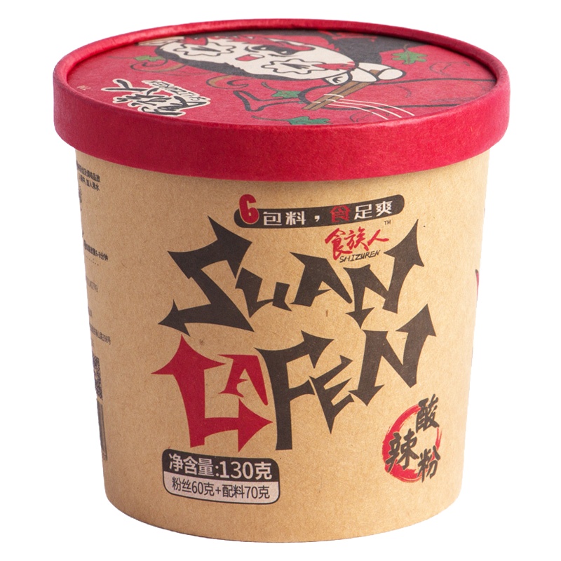 食族人酸辣粉1*3盒 / 食族人麻辣爆肚粉1*3盒