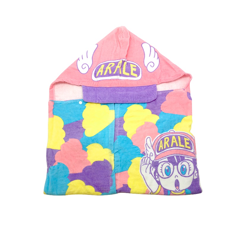 阿拉蕾 头戴浴巾