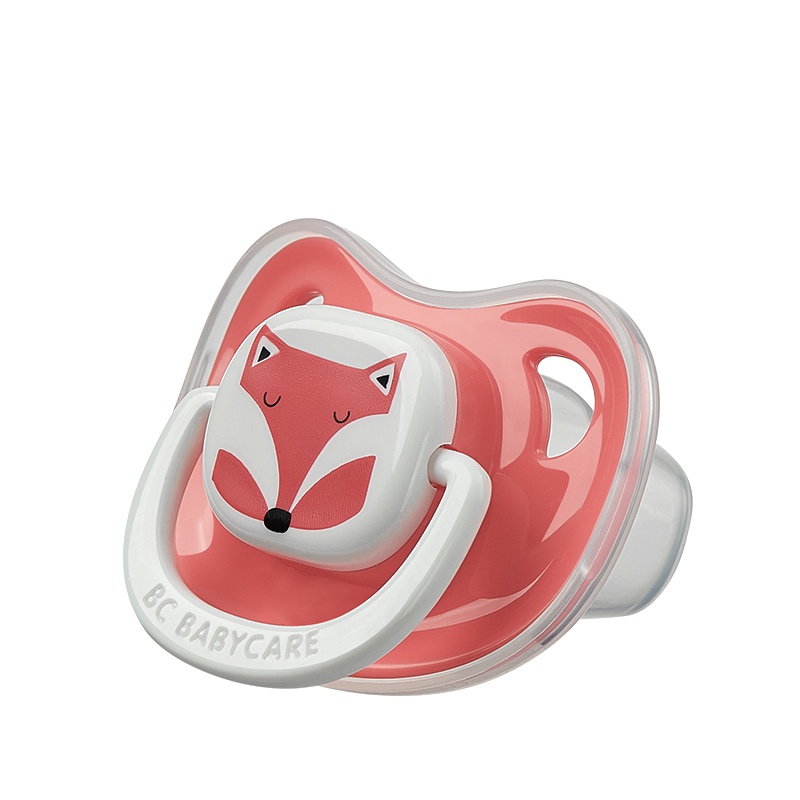 babycare婴儿安抚奶嘴硅胶超软新生儿宝宝奶嘴母乳实感仿真奶嘴 M码 3-6个月 贝尼诺森林 1062