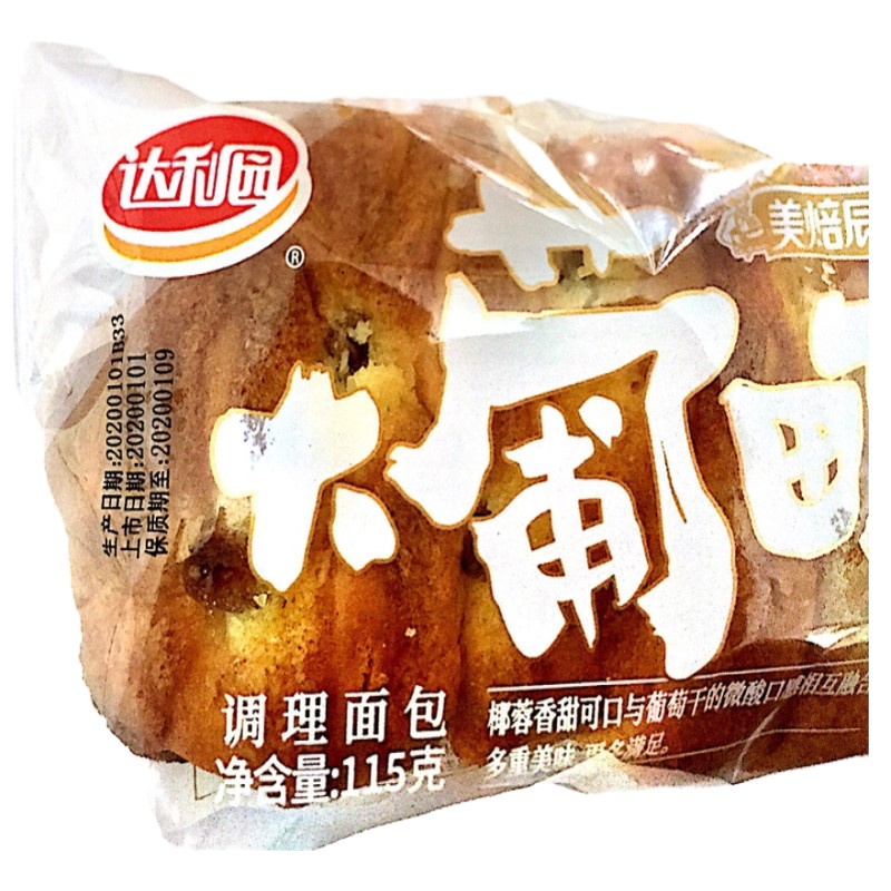 美焙辰大葡町面包115g