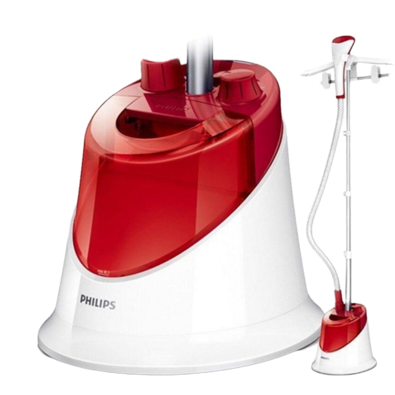 飞利浦(PHILIPS) 蒸汽挂烫机 家用GC506/48 立式手持熨烫机 蒸汽挂式电熨斗轻松除皱(火热红)