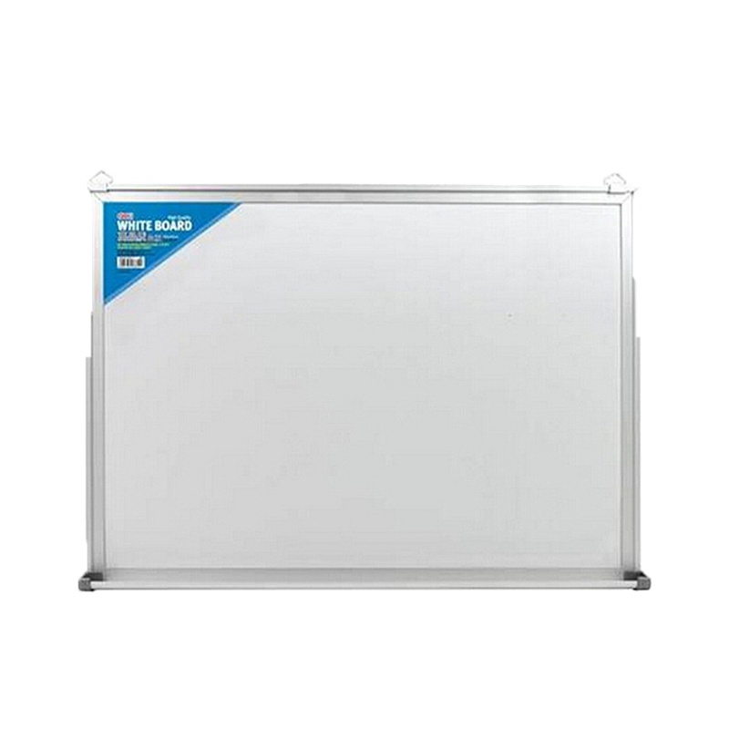 得力7819白板 90*180CM磁性板 挂式写字板 教学讲课展示白板