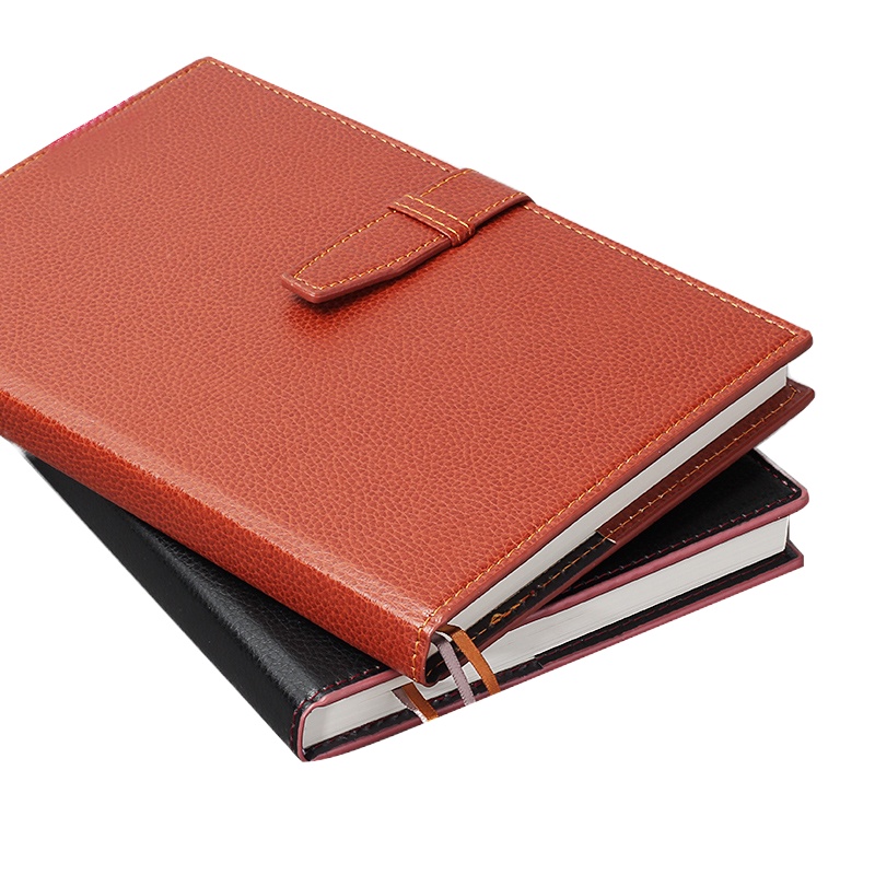 得力7946皮面笔记本(咖啡)-120页-25K(本)