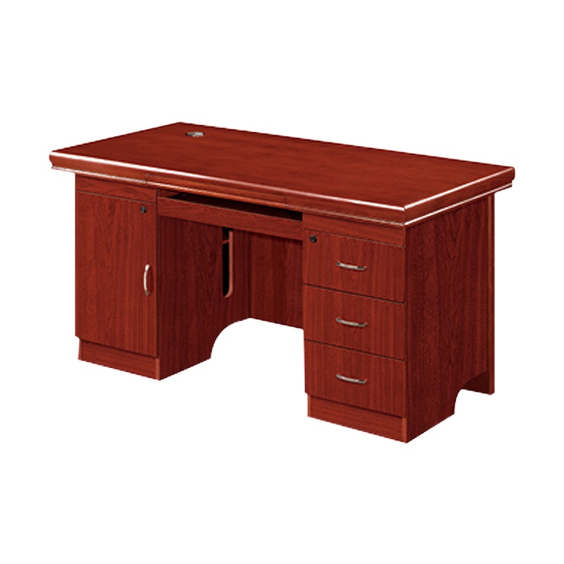 匡大 油漆办公桌1.6米电脑桌单人位职员桌KD-B1606