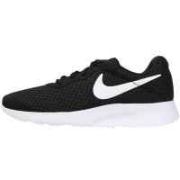 NIKE耐克女鞋休闲鞋tanjun透气轻便网面跑步运动鞋812655 黑 35.5码