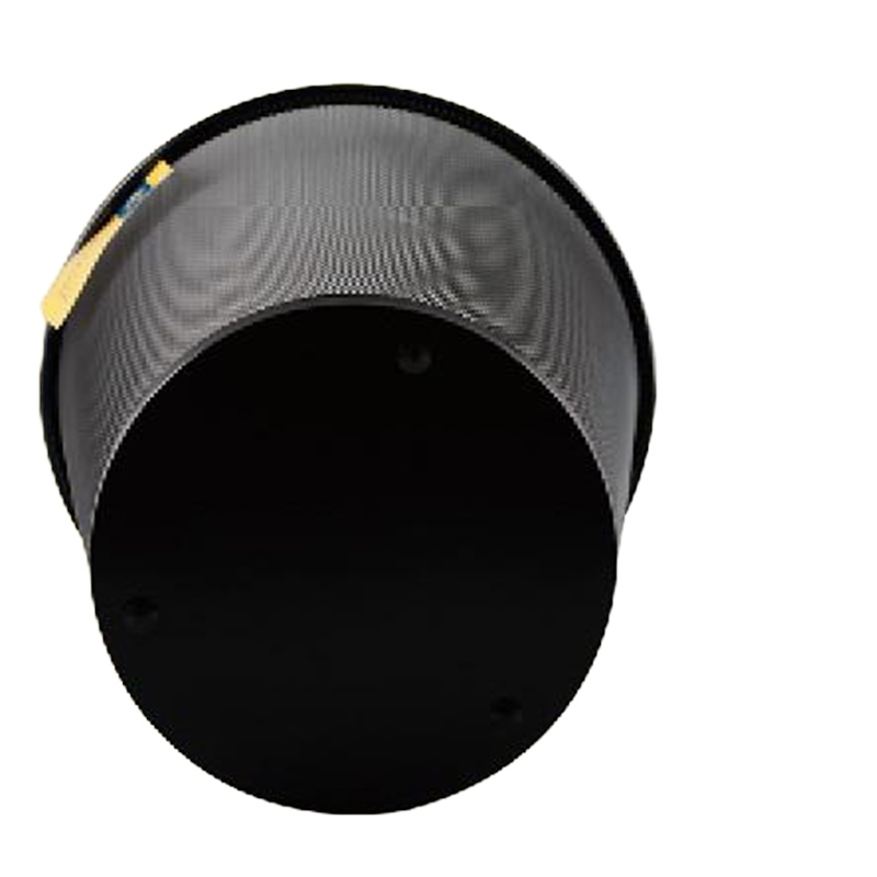 史泰博 博明 1100003931EA M280B 圆形中号金属网状垃圾桶 25.7*25.7*28cm 黑色