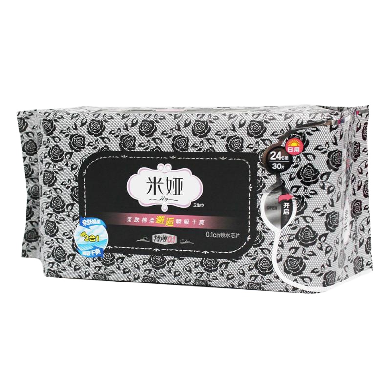 米娅240特薄日用卫生巾30片装