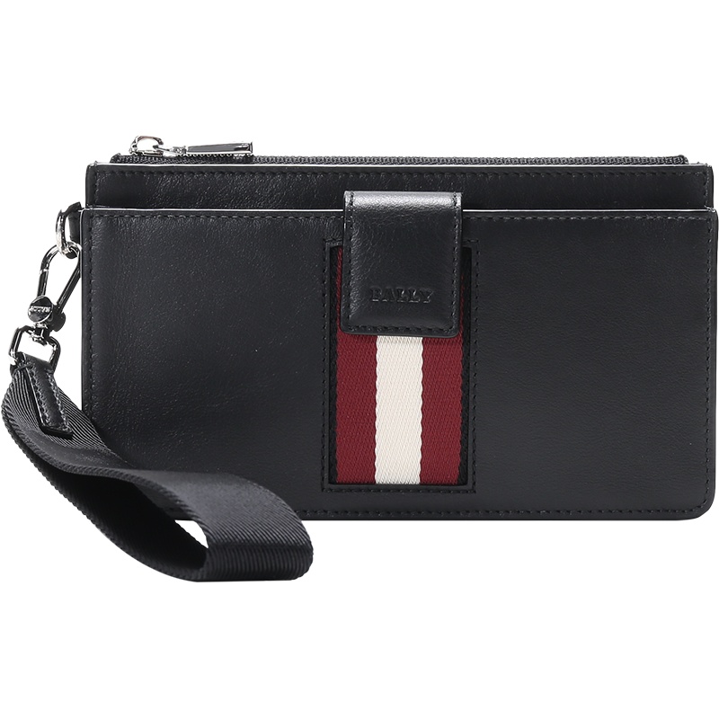BALLY 巴利 男士 皮质/织物手拿包钱包 BOTE HP