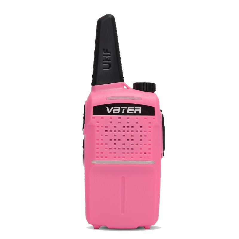 威贝特 VBT-Q9 无线专业对讲机五色可选 迷你型办公民用手台 单台装 粉红色