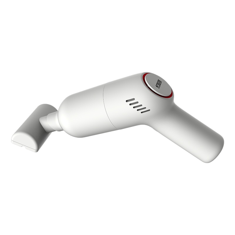 尤利特车载吸尘器车用无线充电汽车家用两用手持小型车内大功率强力[白色地刷款+滤芯*2+毛巾+收纳包]