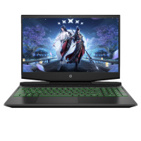惠普(HP)光影精灵6代 15-dk1019TX 15.6英寸电竞游戏笔记本电脑(i7-10750H 16G 512GSSD GTX1650Ti 4G独显 高色域)白光