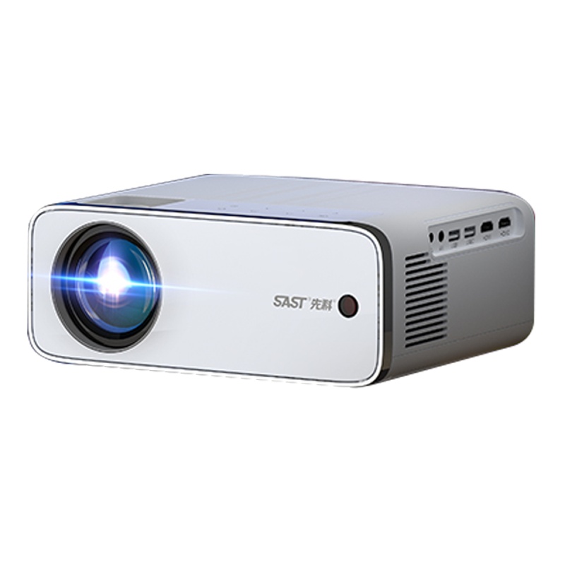 先科(SAST)新款4K超高清投影仪家用短焦1080P无线wifi卧室宿舍便携投墙家庭影院办公会议智能投屏投影机安卓版