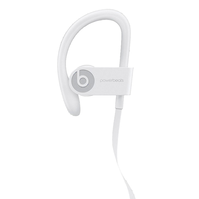 [二手99新]Beats Powerbeats3魔音PB3蓝牙无线运动耳挂式耳机3代 白色(含配件) 99新