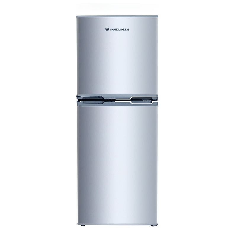 上菱137升双门冰箱 节能底噪两门小冰箱 租房家用小型冷藏冷冻 适用2口之家电冰箱 BCD-137C