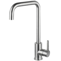 厨房龙头304不锈钢洗菜盆龙头冷热水龙头水槽台盆龙头家用混水阀龙头拉丝防溅水可旋转