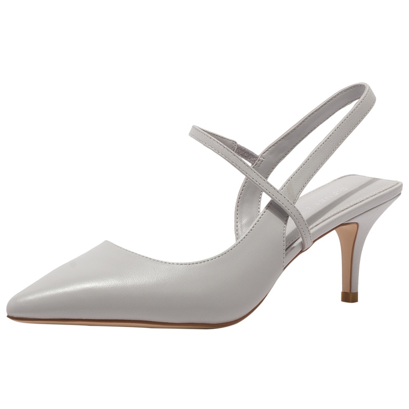 ST&SAT/星期六旗下新款浅口中后空系带细跟单鞋女DF01114416