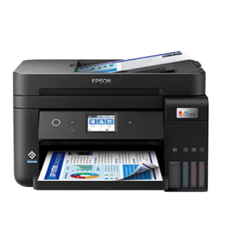 爱普生(EPSON) L6298 墨仓式 A4彩色无线商用多功能打印一体机(打印复印扫描传真)4合1 L6198升级款