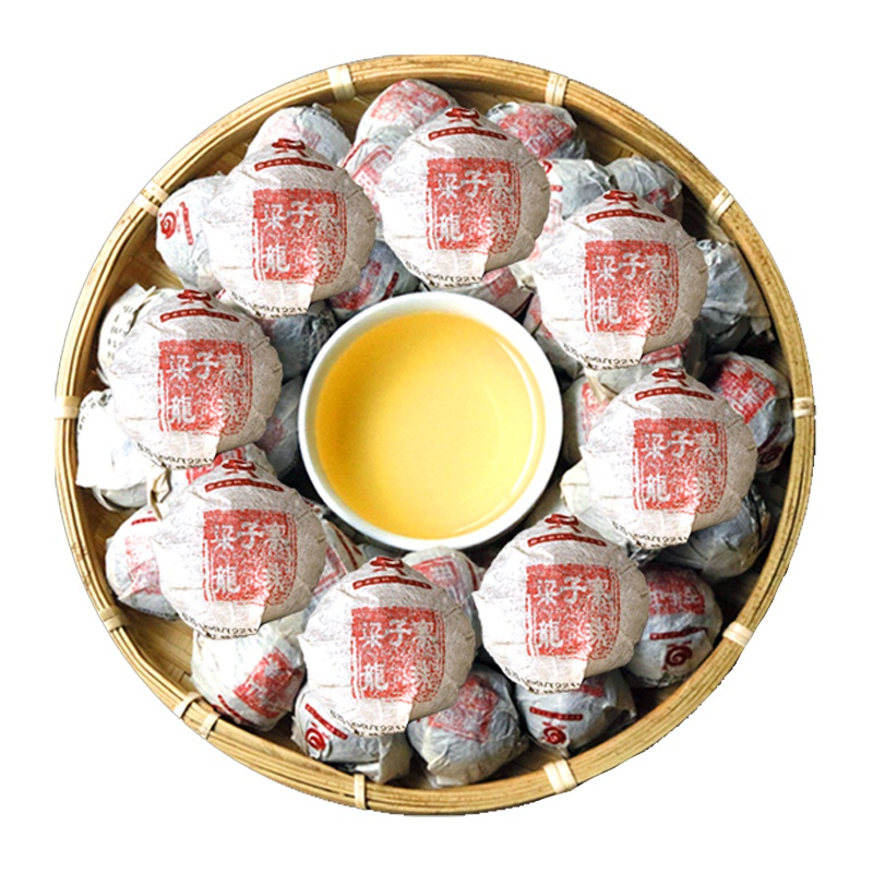 2018年 云章 龙珠系列 梁子寨大树 生茶 云南临沧普洱茶 龙珠 小沱茶 生沱 单颗 茶窝茶叶