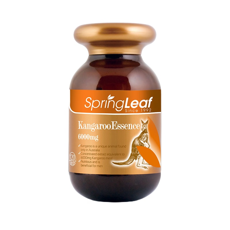 澳洲SPRINGLEAF绿芙红袋鼠精120粒男士保健品精力旺盛