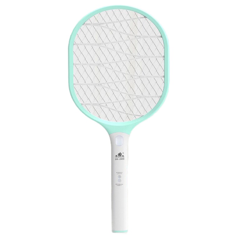 电蚊拍充电式家用加大号电子灭蚊子拍苍蝇拍 2069 单只装