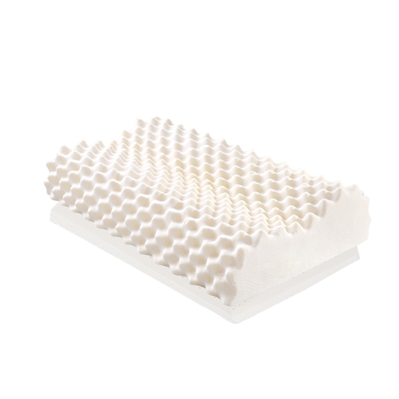 皇家梵卡（ROYAL VANKA）泰国进口天然乳胶枕头 加高可调节高度保健护颈助睡眠颗粒按摩橡胶枕芯