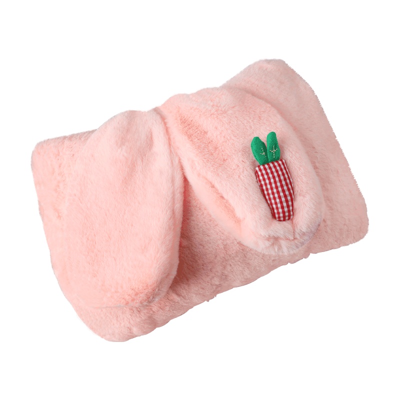 赛亿暖手宝充电取暖器 热水袋 暖手袋 暖宝宝 暖水袋 充电防爆多功能 已注水加绒电暖器NS511